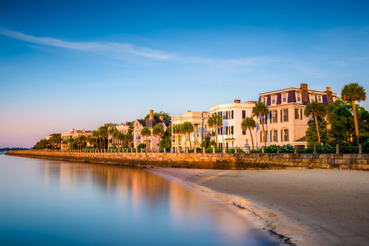 Charleston waterside houses