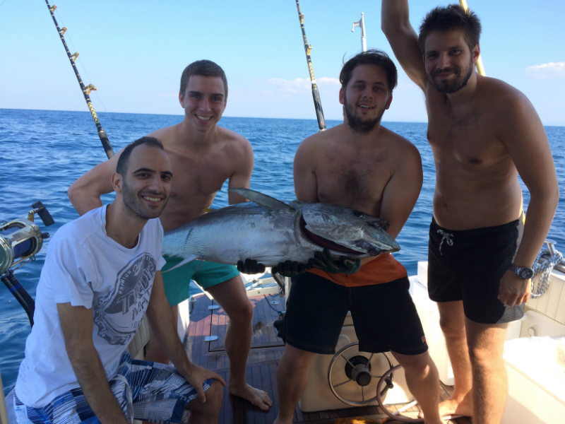 FishingBooker with a Bluefin Tuna