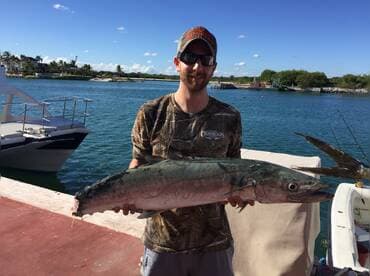 Wahoo beat it by a shark ! 