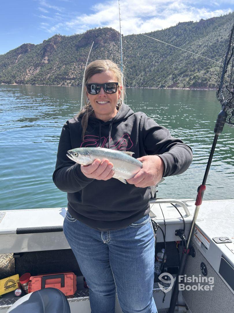 Great time on the lake with Papa Woody’s!