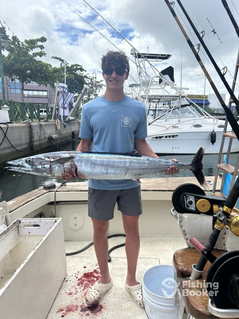 Great fishing experience in Barbados