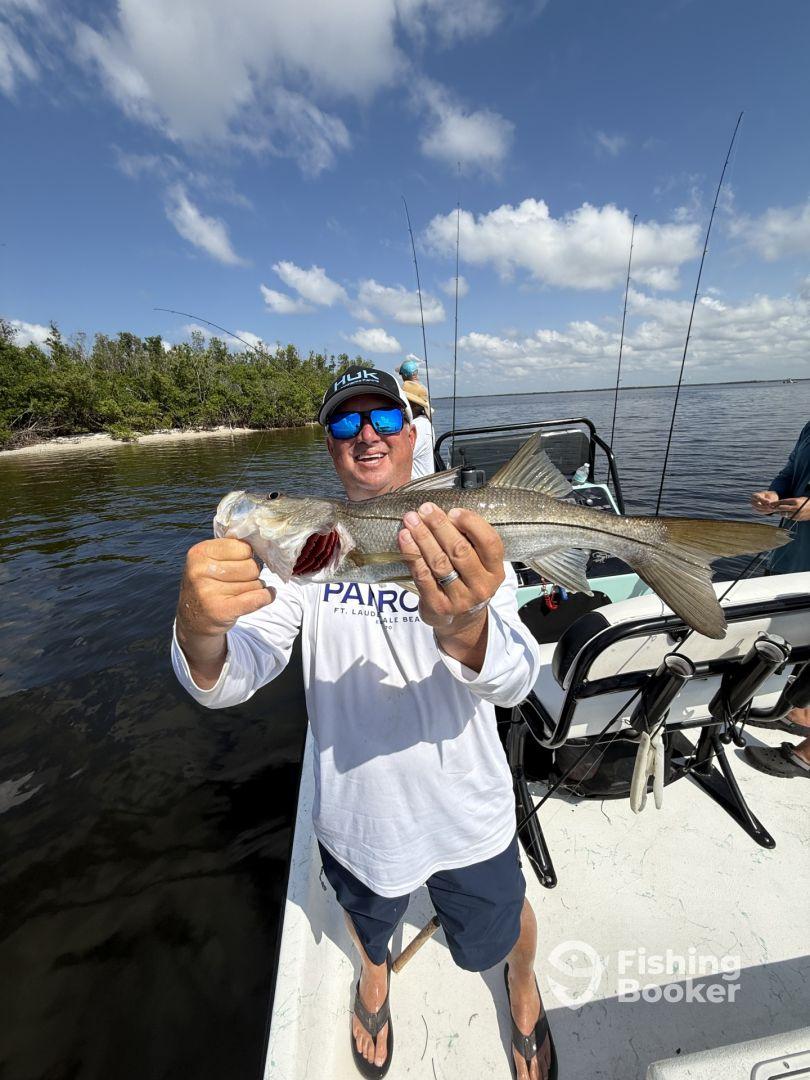 Fish On! Great day with Captain Bobby!