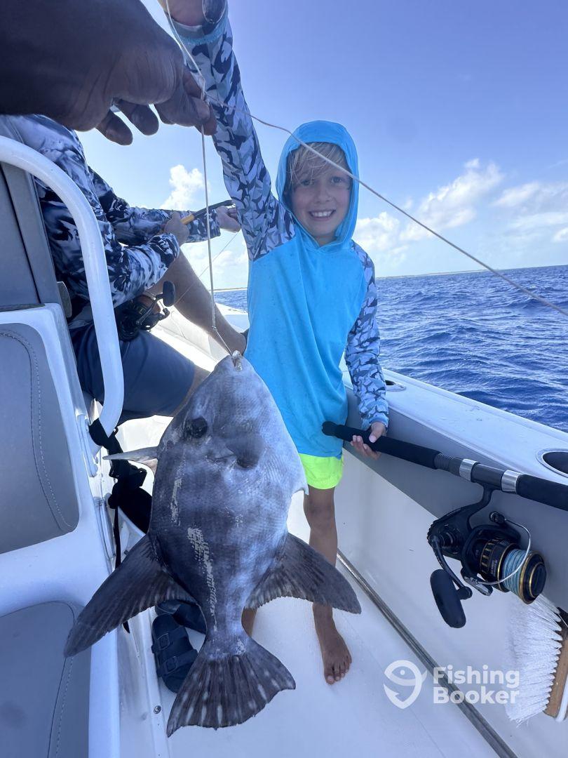 Captain Tony & Skipper Charles for the win!