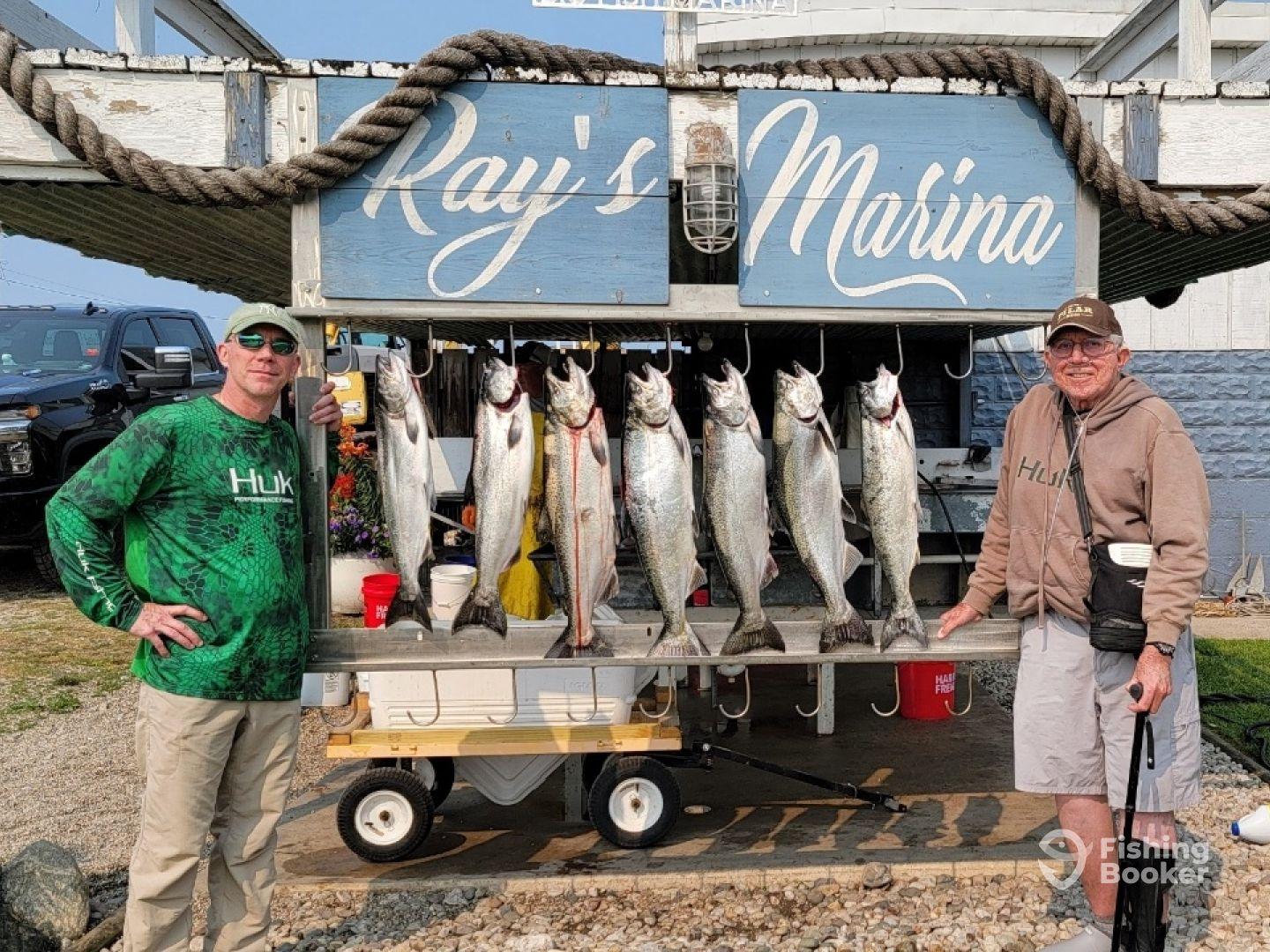 No small salmon here!!