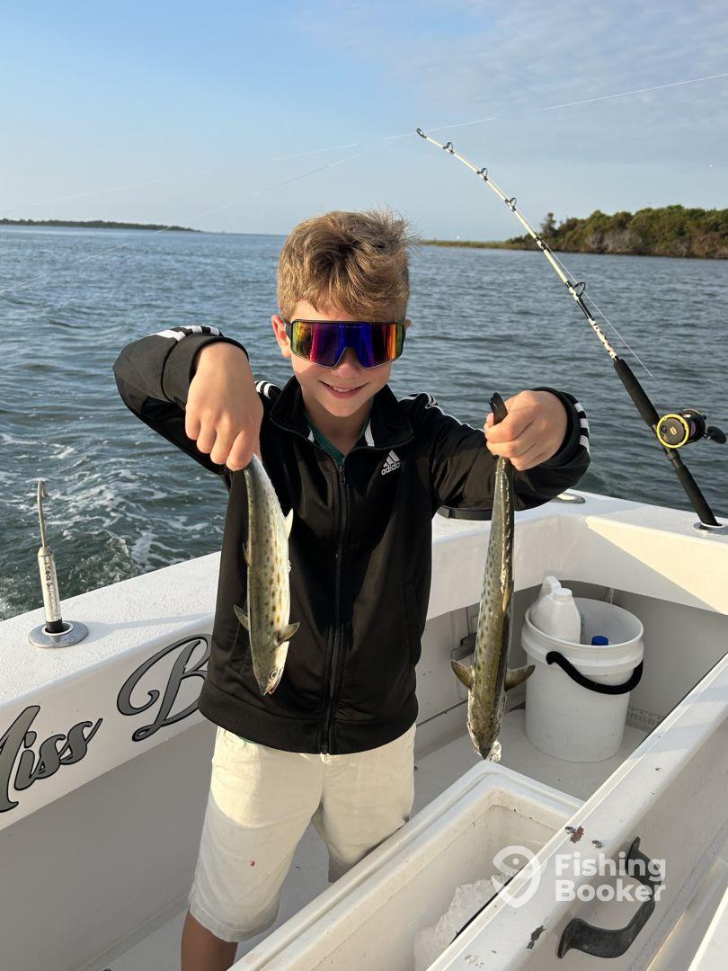 Awesome Captain, 1st Mate and boat