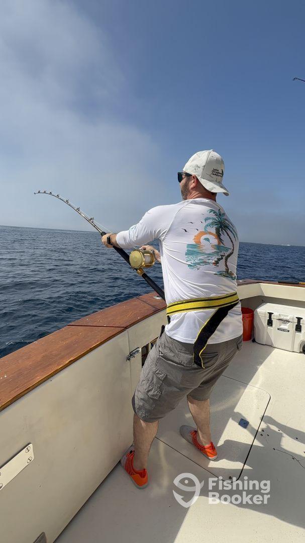 Perfect day for fishing. 