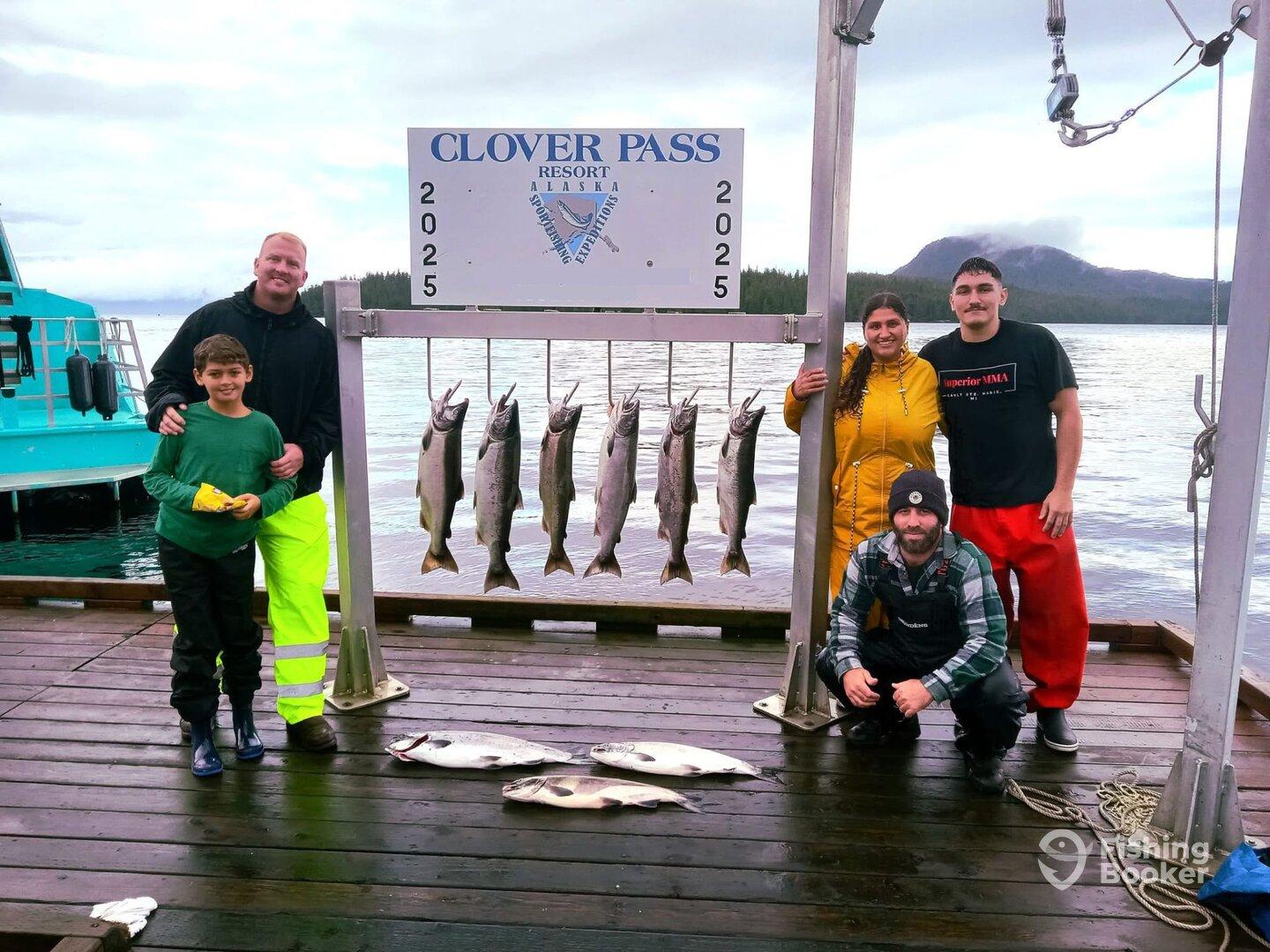 Coho with Captain Chris!