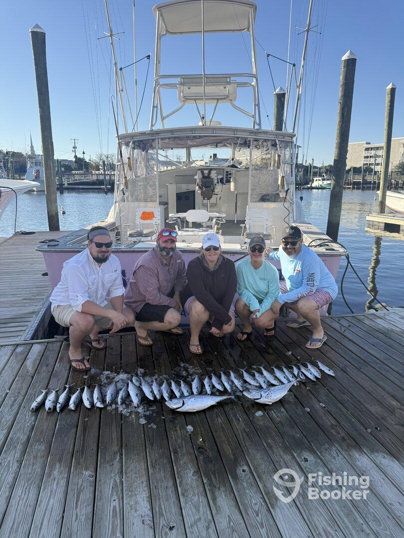 Lovely family fishing trip