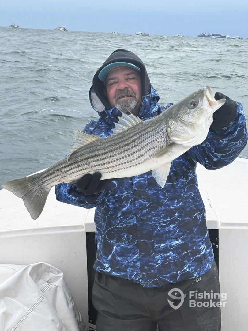 Great time on the water with Father Time 