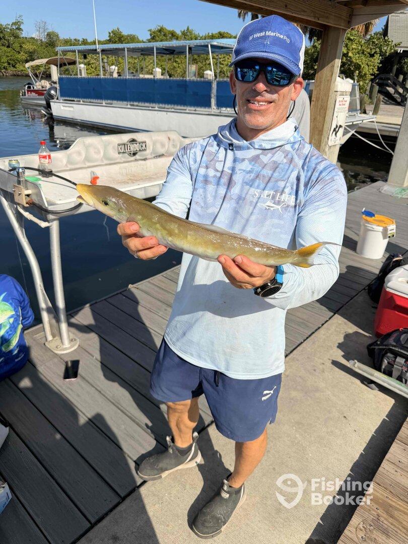 Perfect sunny trip with a good catch