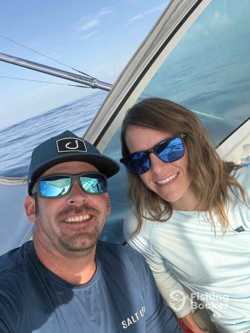 nice outfit didnt catch any fish 