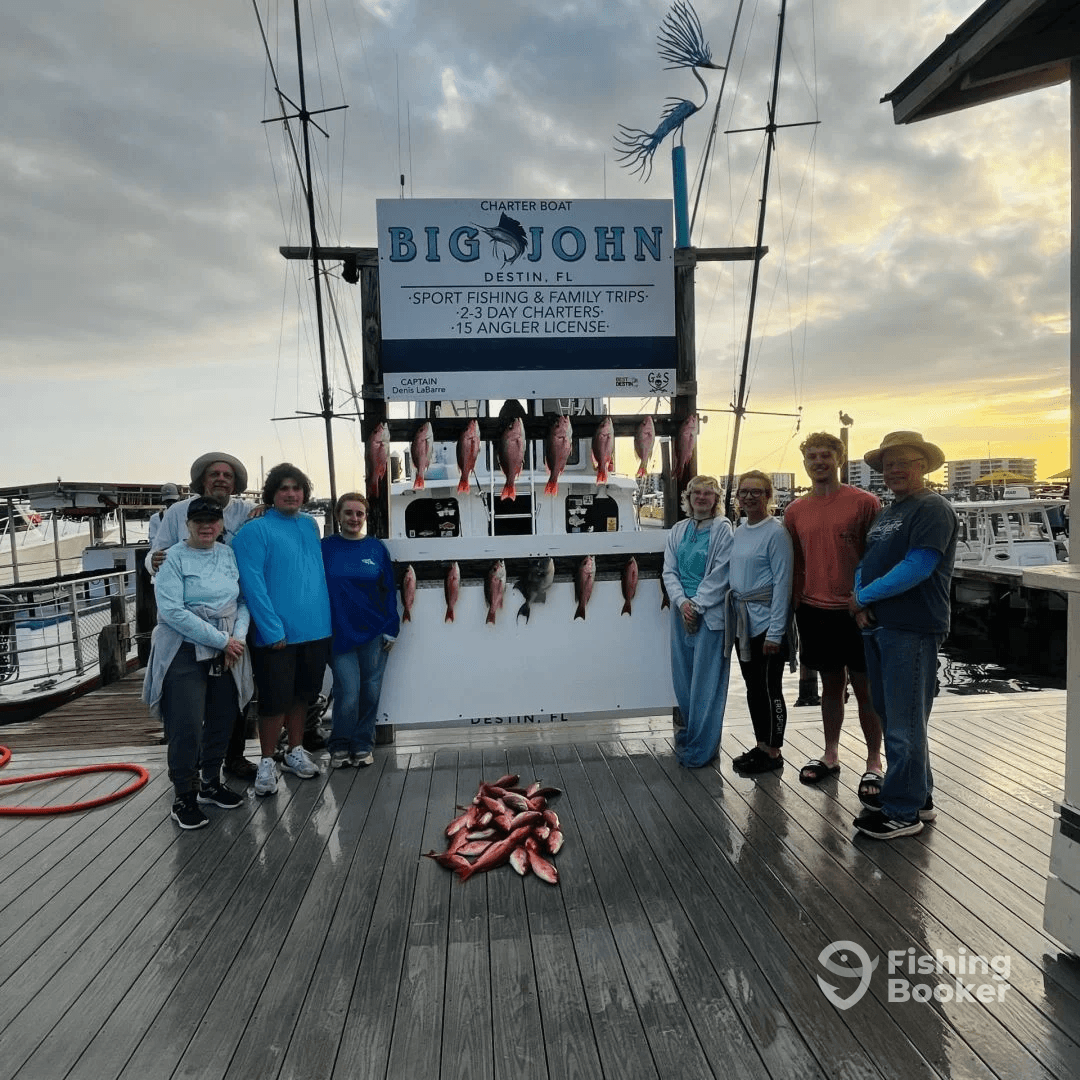 Fishing with family & the crew