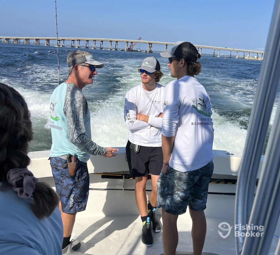 Fishing with family & the crew