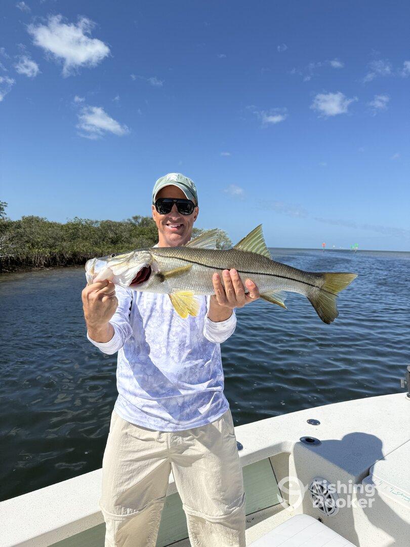 Fun day fishing the flats with buds