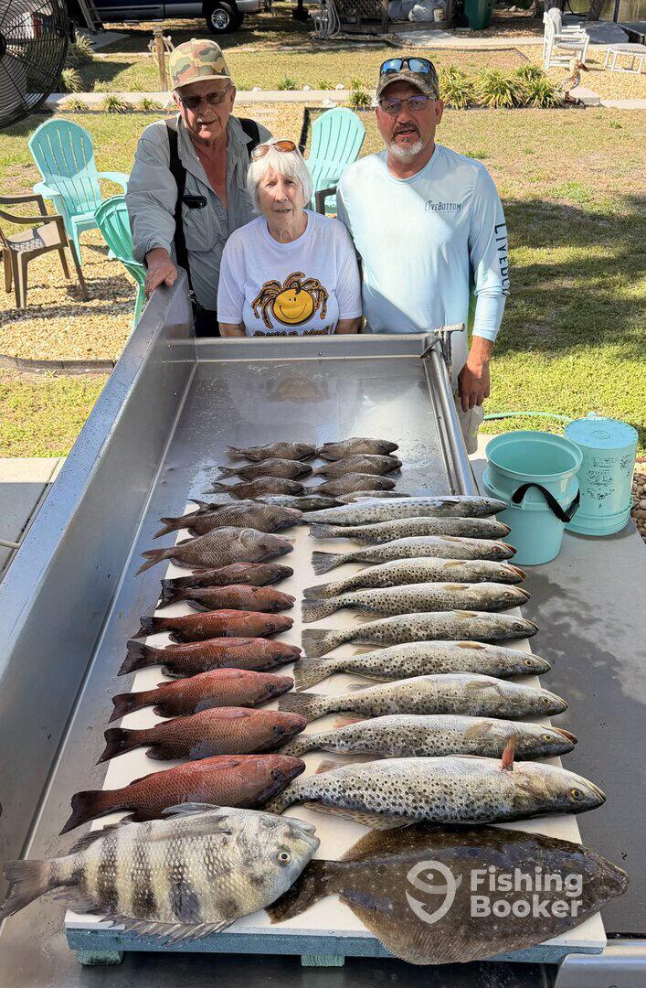 This was a awesome fishing trip. Highly recommend to anyone who wants to catch fish.