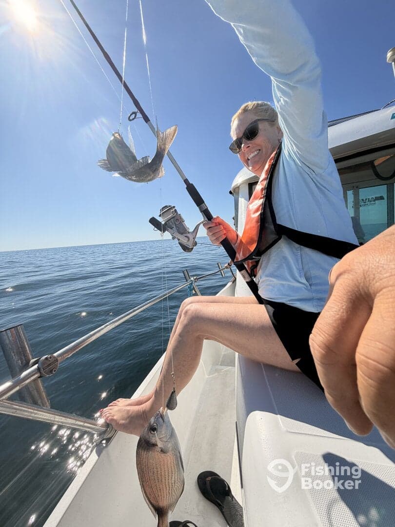 Great day catching  