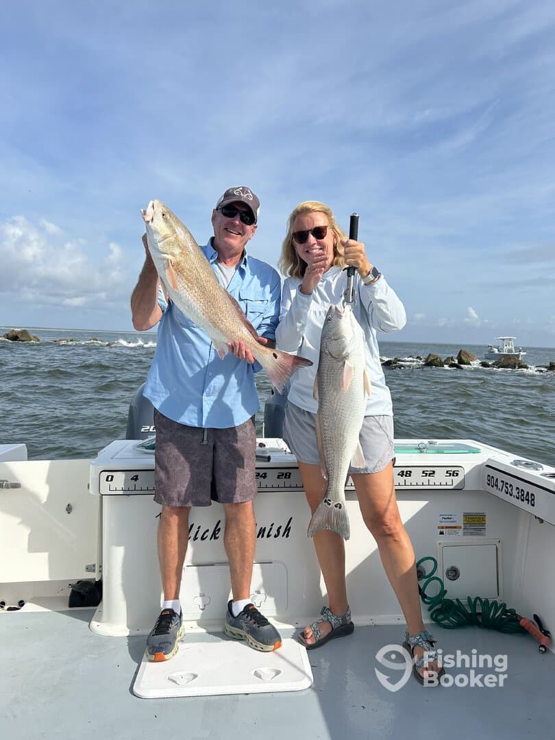 fantastic morning with Capt Michael and Ty