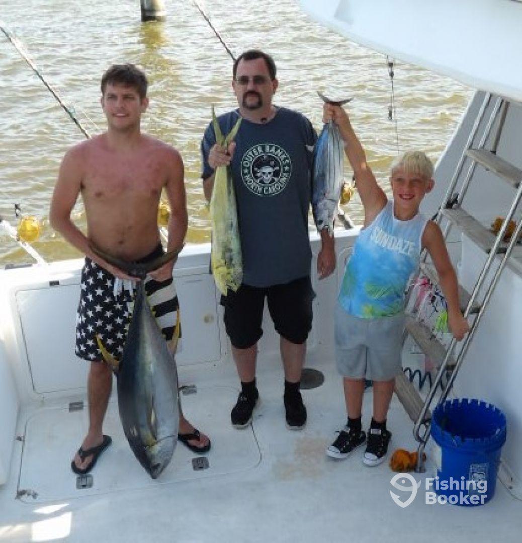 Uptick Charters fishing trip to the Gulf Stream