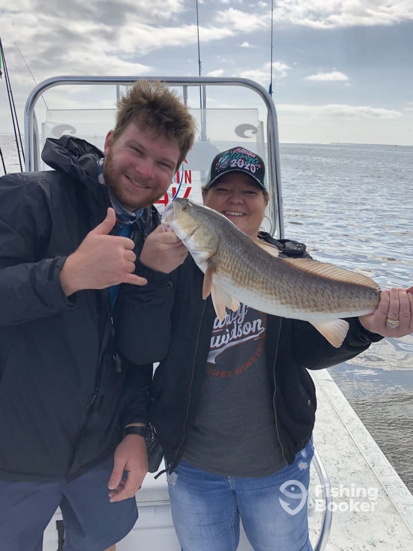 Great morning on the bay with Captain Dak. 