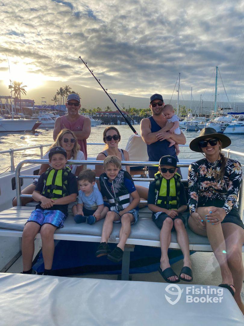 Fishing with Capt Curtis and Kayin