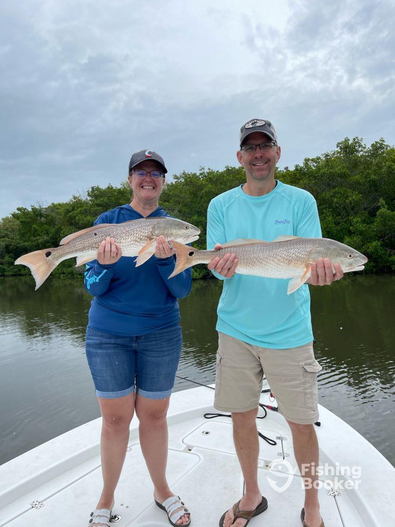 Half day redfish and snook trip