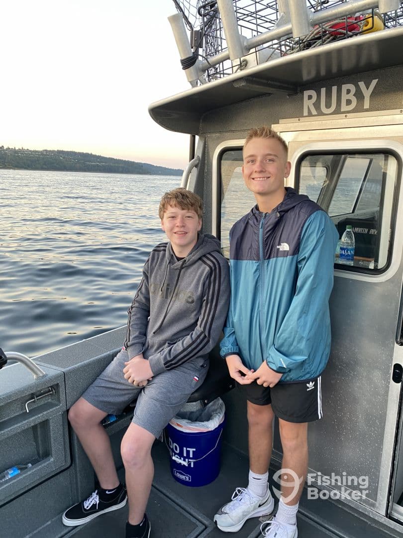 Great fishing trip with Captain Dale and AJ