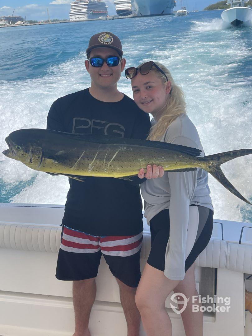 Half day trip with capt King and Cleo