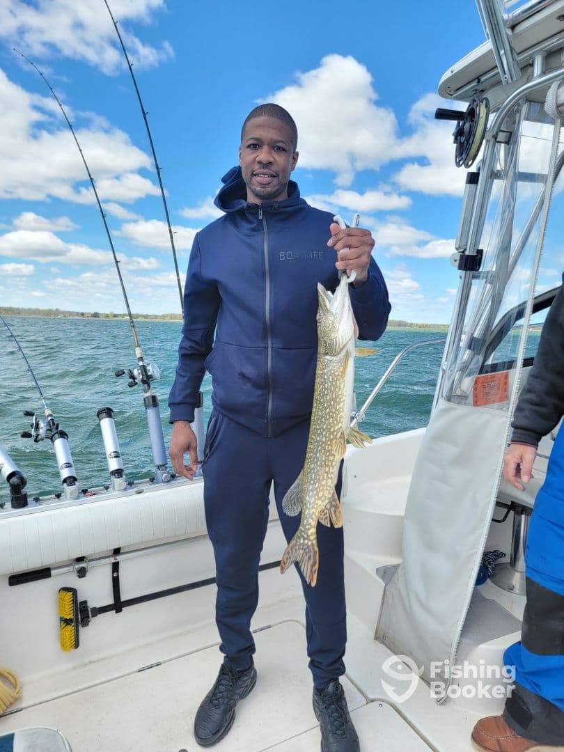 Great Birthday fishing charter w/Jason