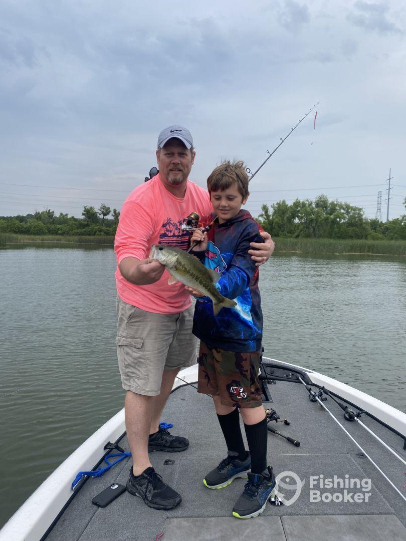 Morning Bass Fishing with Captain Blake