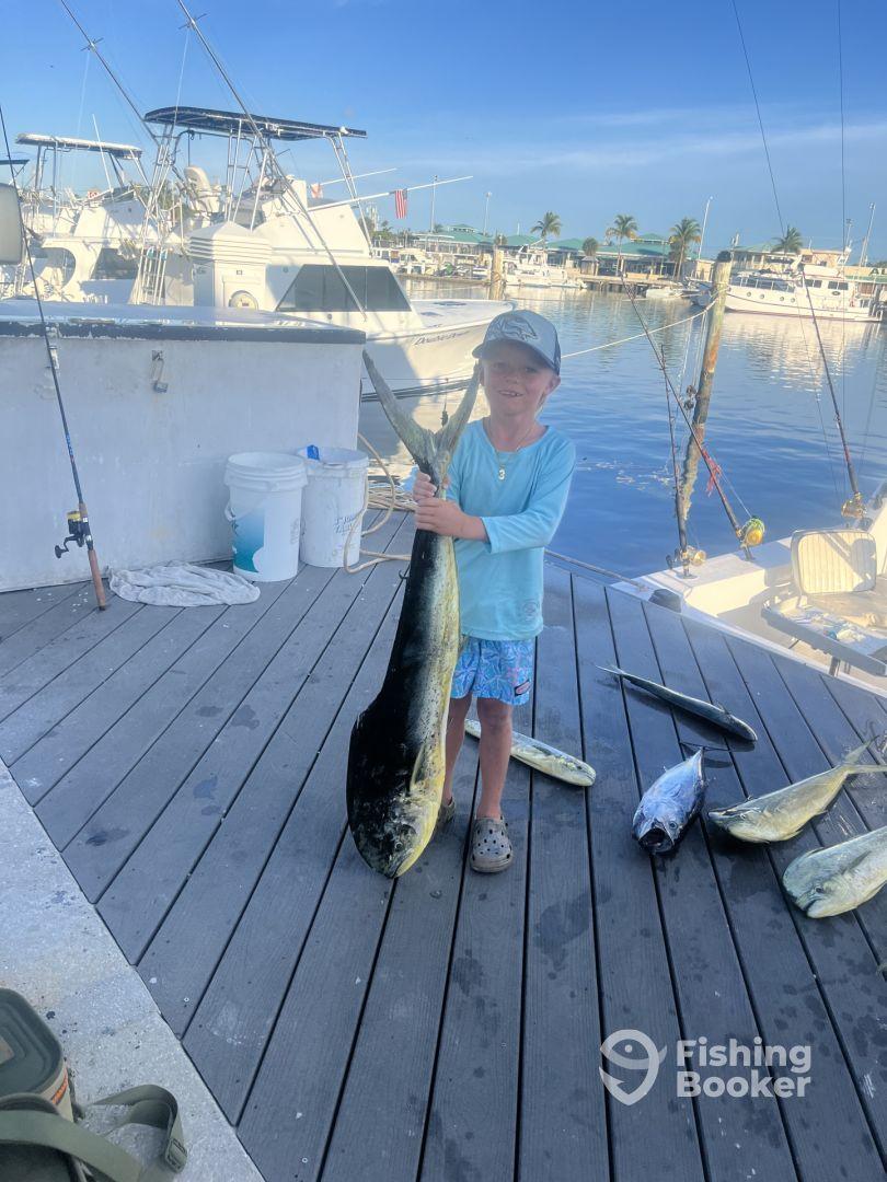 Sailfish and mahi