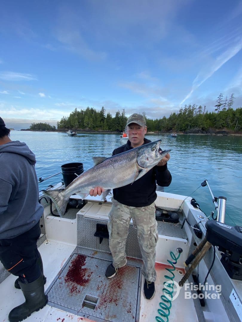 Half day with Captain Kirk from Ucluelet 