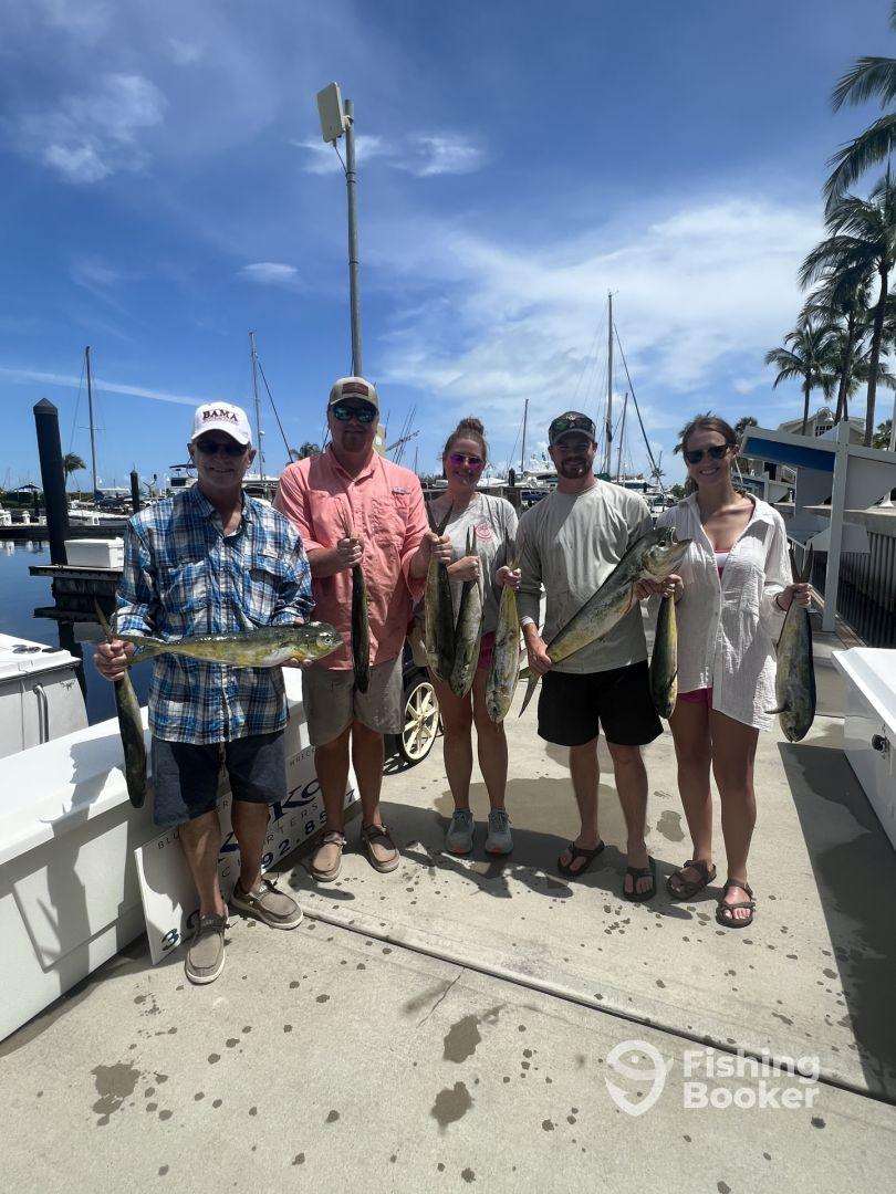 Full day fishing. Fish were biting all day