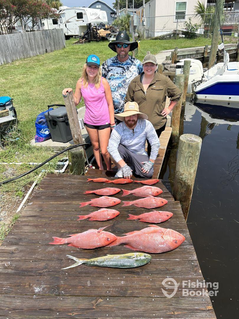 Fantastic fishing with Captain Mike