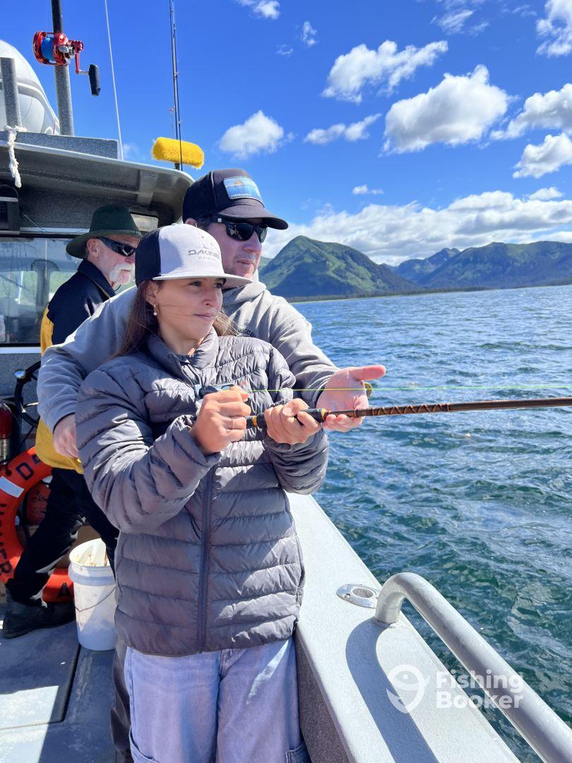 Captain Bob, Kai , and Brook 