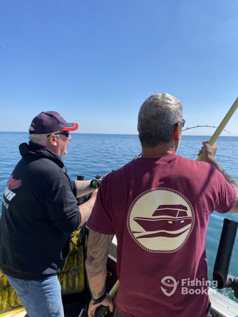 Best way to spend a day. Fishing with John