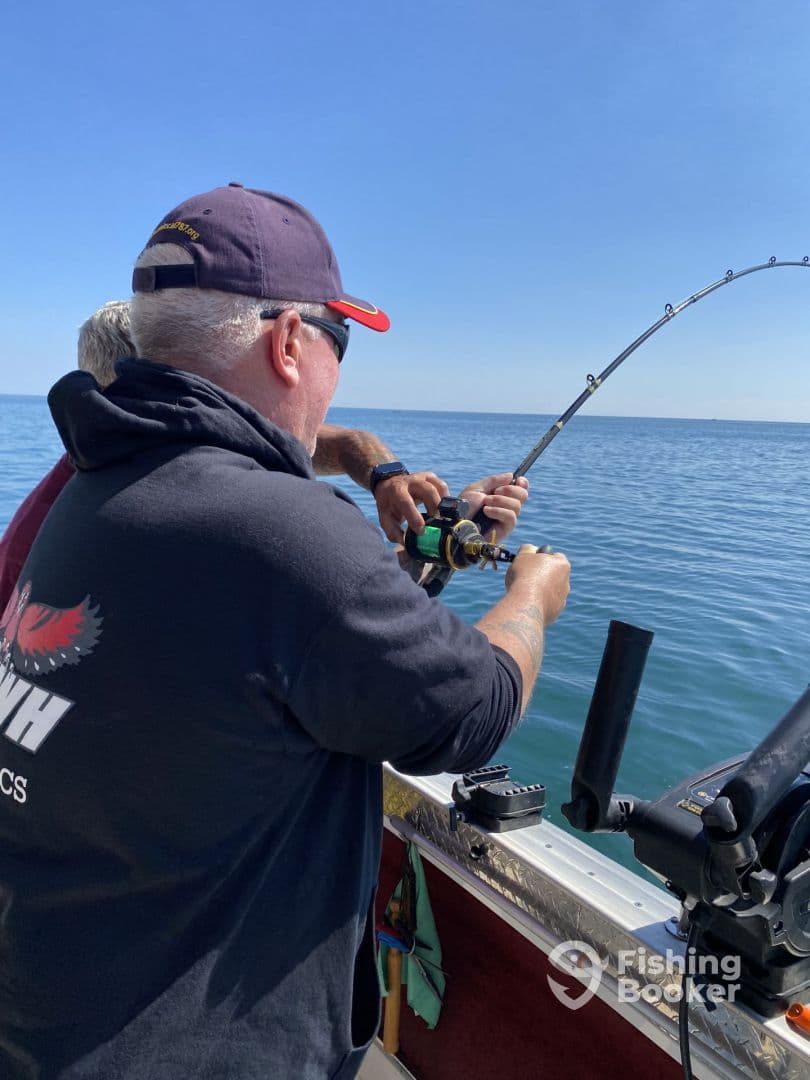 Best way to spend a day. Fishing with John