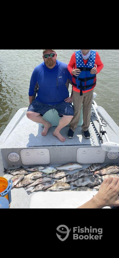 Saltwater Trip with Redbeards Fishing Charters