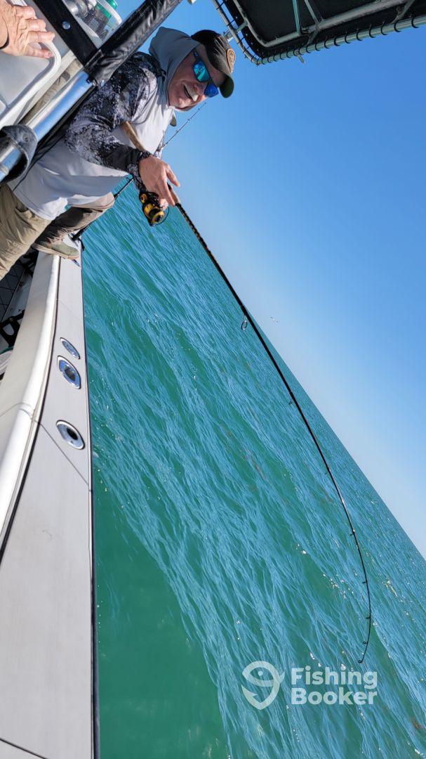 Half day we turned into a full day of fishing!