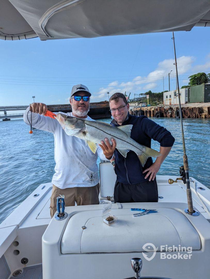 Fantastic day out on the water with Fabricio