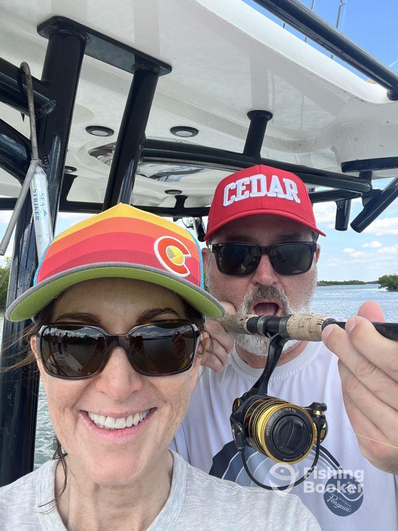 Determined to hook a Snook