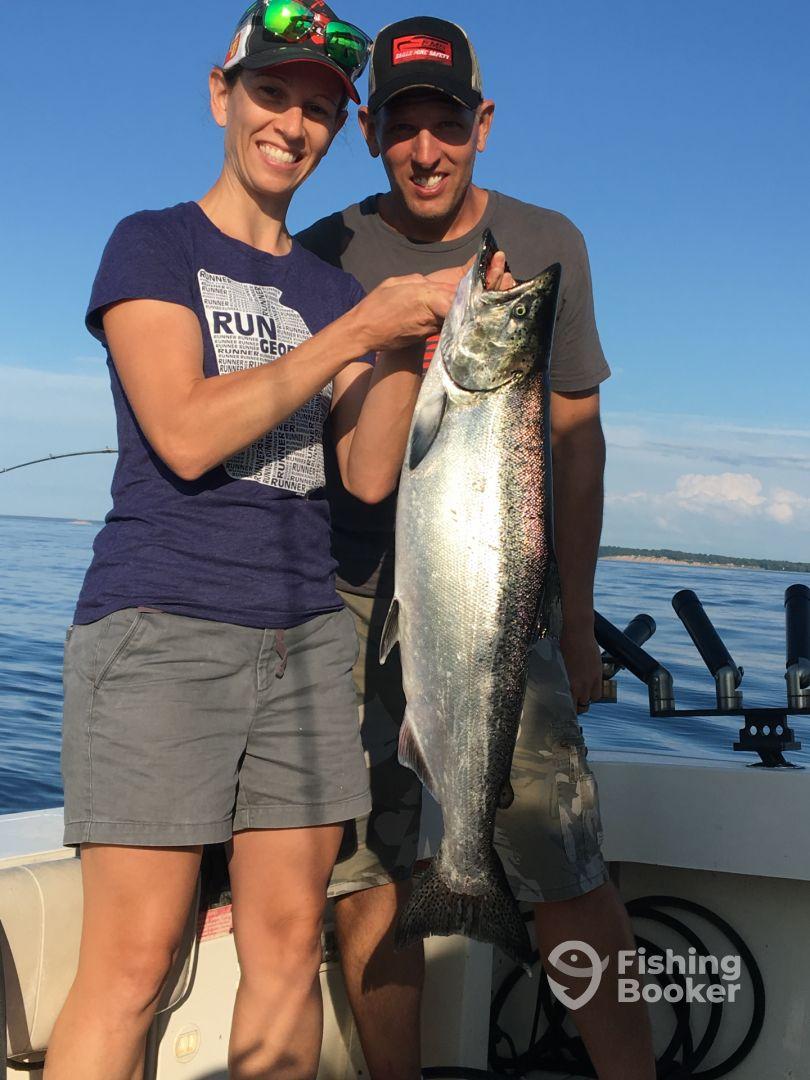 5 hr on Lake Ontario w/Brian