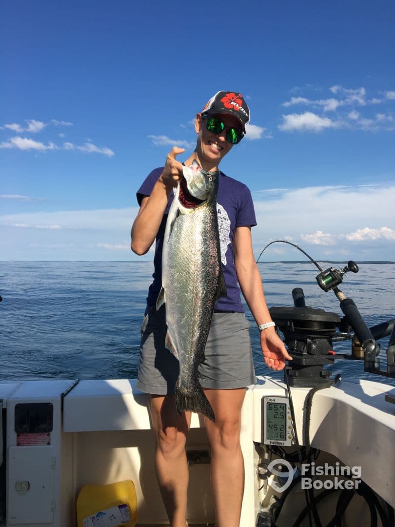 5 hr on Lake Ontario w/Brian