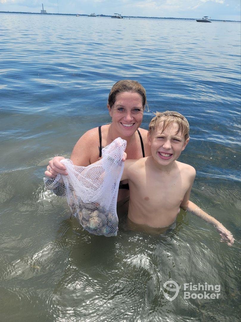 Half day scalloping with Bobby G