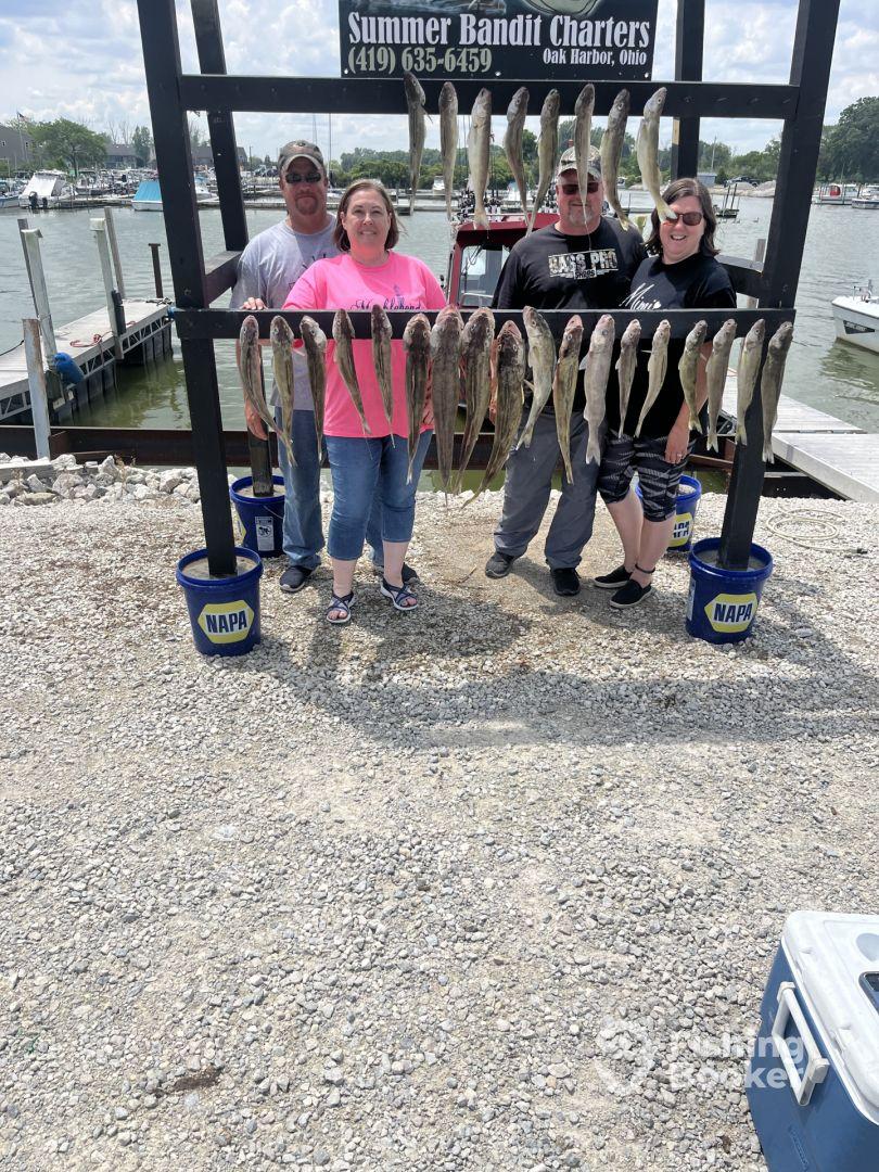 Three great days fishing with summer bandits!