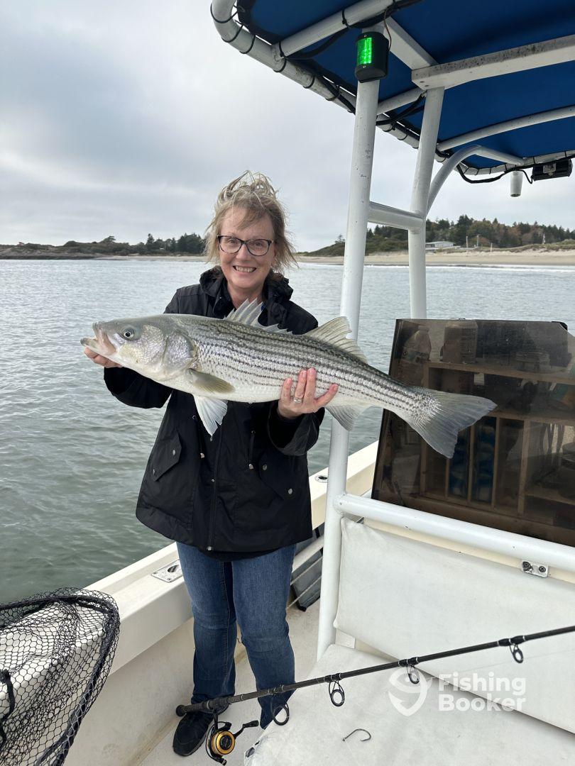 John was very friendly, he didn’t smoke or cuss or blare music plus we caught fish!