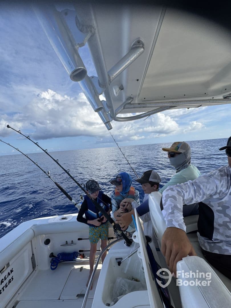 Family fun, relaxed atmosphere fishing adventure!