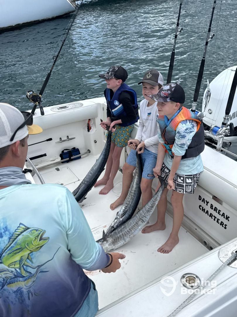 Family fun, relaxed atmosphere fishing adventure!