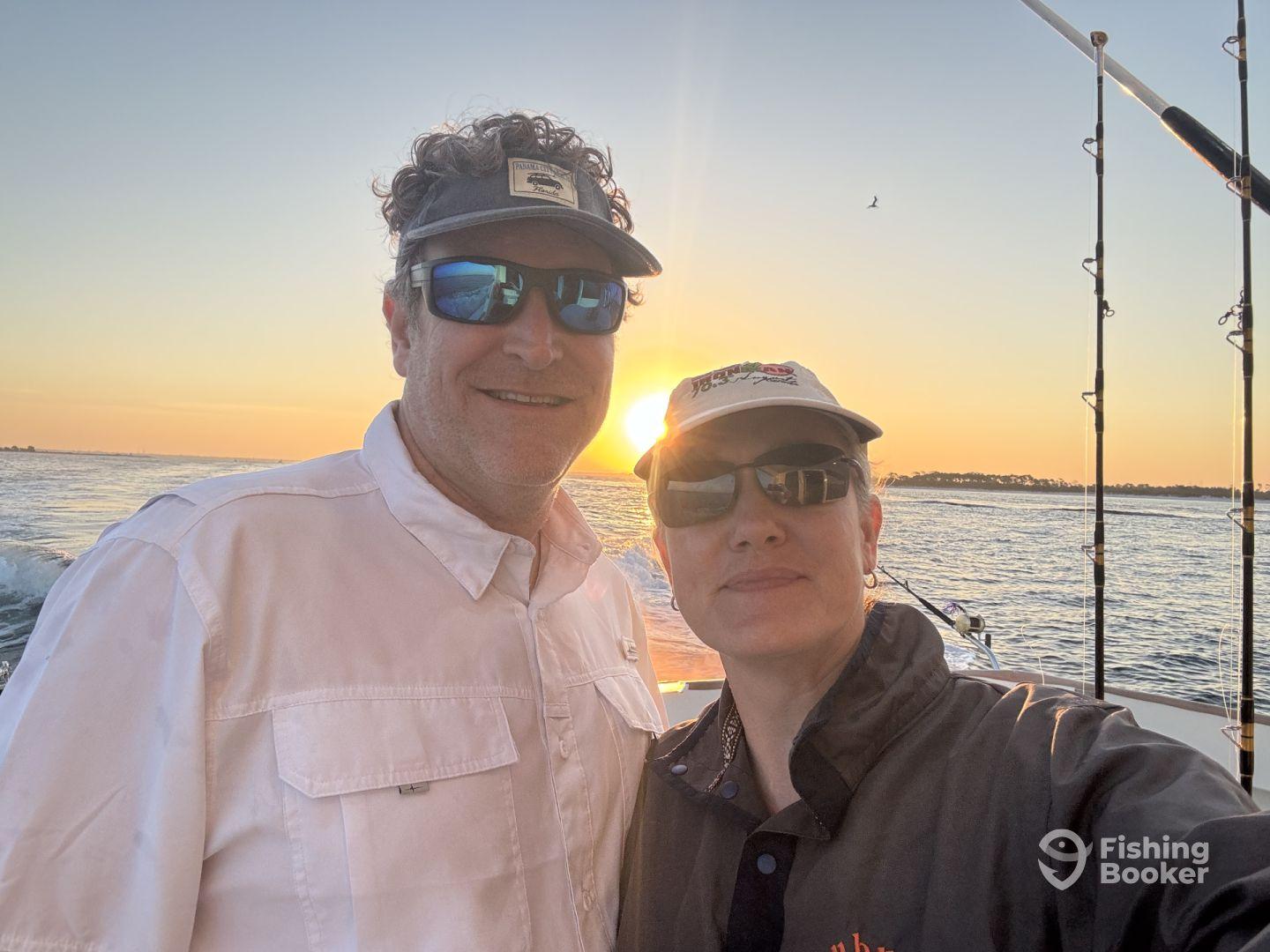 Capt Mark and Griffin were great!  Lady Kelley- awesome boat! 