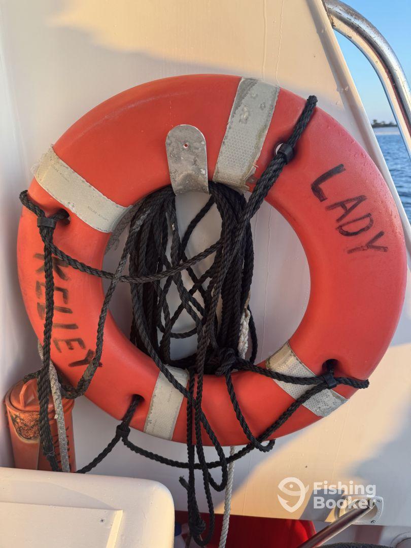 Capt Mark and Griffin were great!  Lady Kelley- awesome boat! 