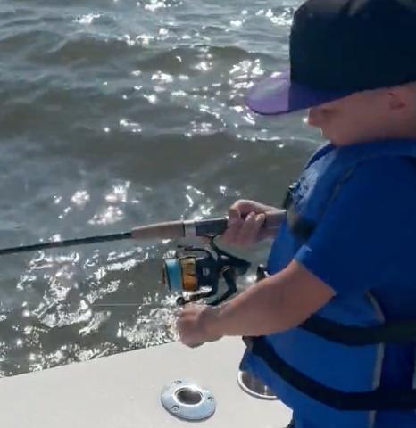 Caught limit plus throw backs and different other kinds of fish.